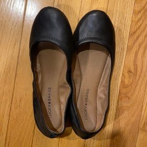 Lucky Emmie Black Flats